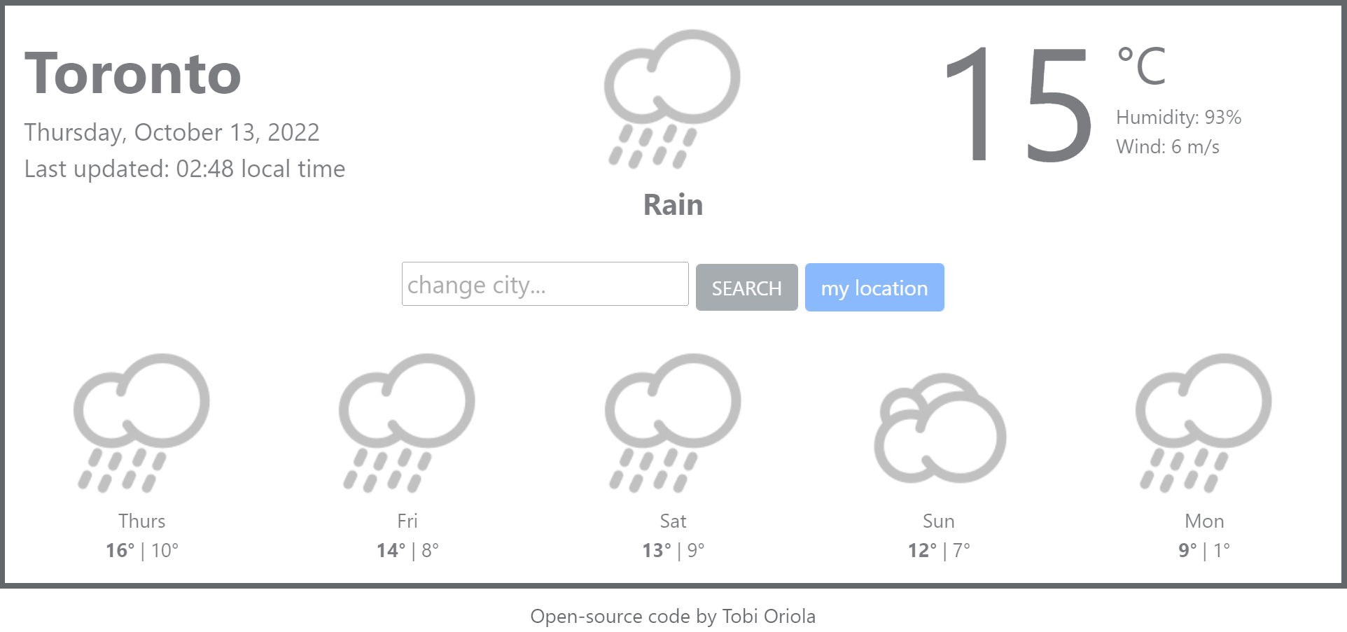 weather 2.0 project